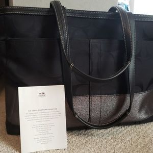 Coach Signature Multi Shoulder Thoth Black